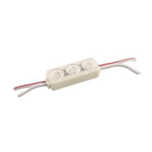 3'lü Mercekli Mini Modül Led - Yeşil 12V 0.5W