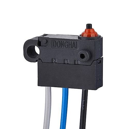 MT6-B8A00A13012-AB150 SPDT NO+NC 3-Pin Su Geçirmez Kablolu Micro Switch