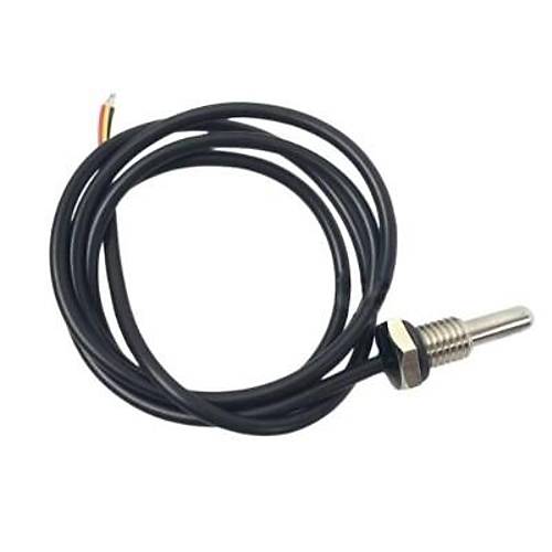 DS18B20 M10 Dijital Sıcaklık Sensörü - 1 Metre