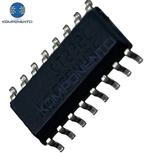 ST232C (MAX232) Drvr/Rcvr RS232 Entegresi Soic-16