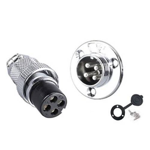DF20 4 Pin 20mm Su Geçirmez Konnektör Takımı