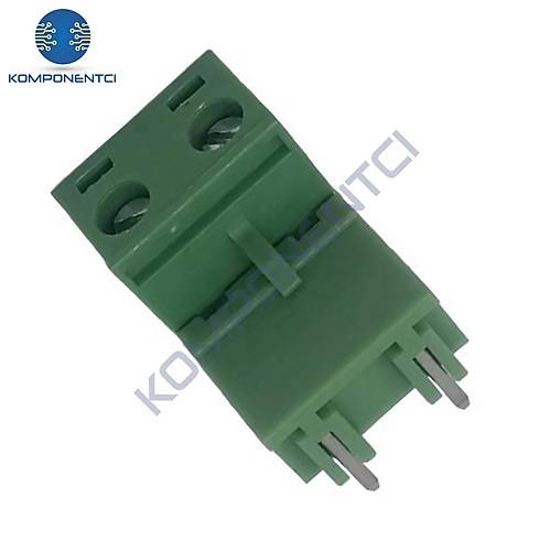 2 Pin 7.62mm Geçmeli 90C Takım Klemens