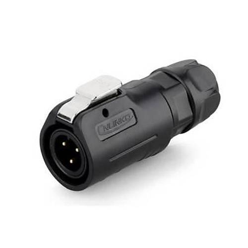 LP-12-C03PE-02-001 3-Pin Su Geçirmez Konnektör - Erkek