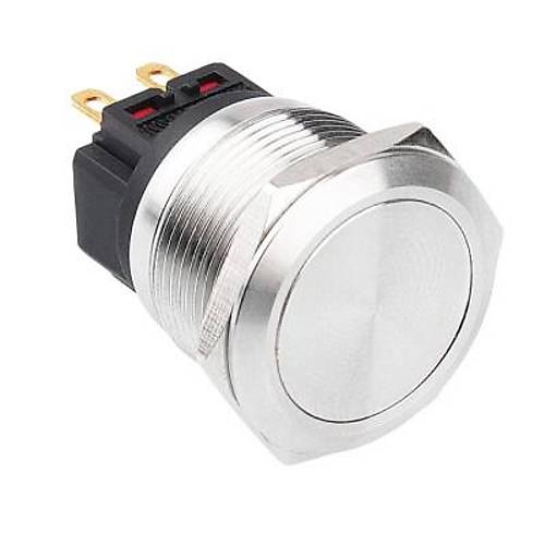 WD22B-P1Z 22mm Düz Anahtarlı Metal Buton