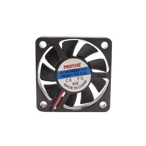50x50x10mm 24V 0.10A Fan 2 Kablolu