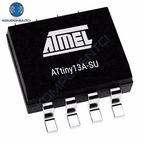 ATtiny13A-SU SMD 8-Bit 20MHz Mikrodenetleyici SOIC-8