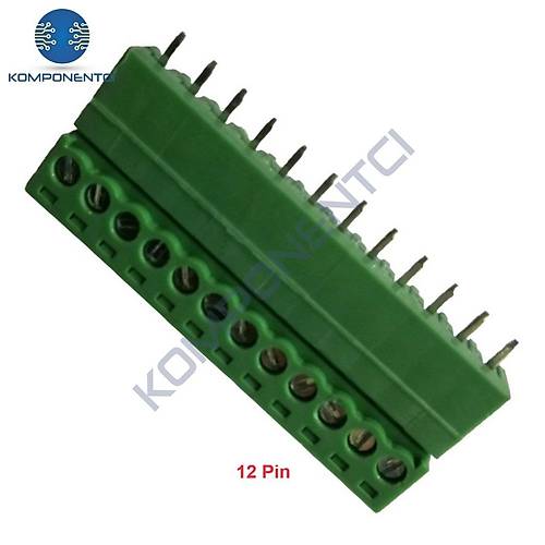 12 Pin 3.81mm Geçmeli 180C Takım Klemens