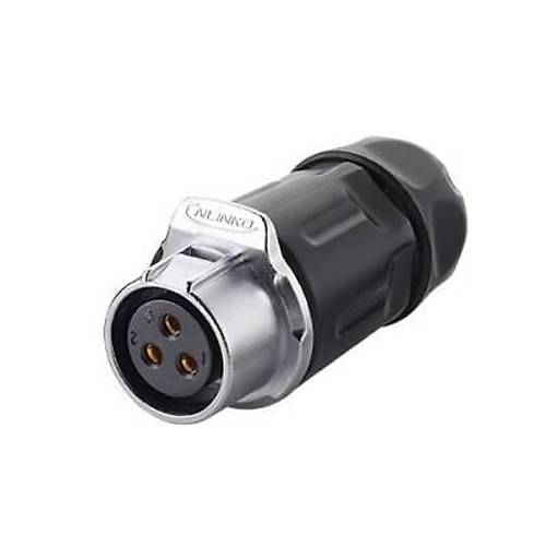 LP-20-J03PP-01-001 3-Pin Su Geçirmez Konnektör - Dişi