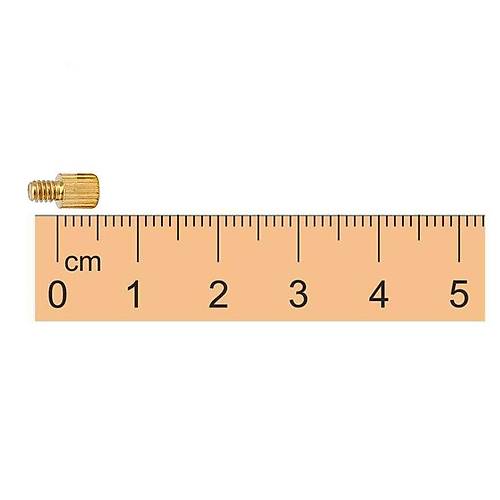 M2 5mm Metal Dişi-Erkek Aralayıcı (Standoff) - Metal Distans