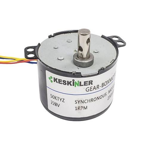 50-KTYZ 1RPM 6W AC Senkron Motor