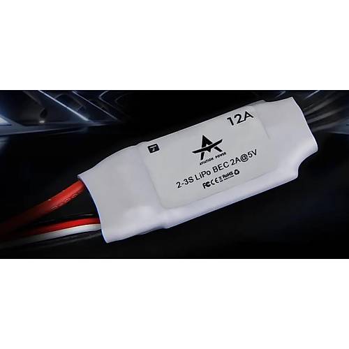 T-Motor ESC AT12 Amper 2-3S Drone Motor Sürücüsü