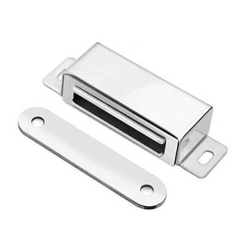 Mıknatıslı Metal Mobilya Kapak Kilidi 50x21x14mm