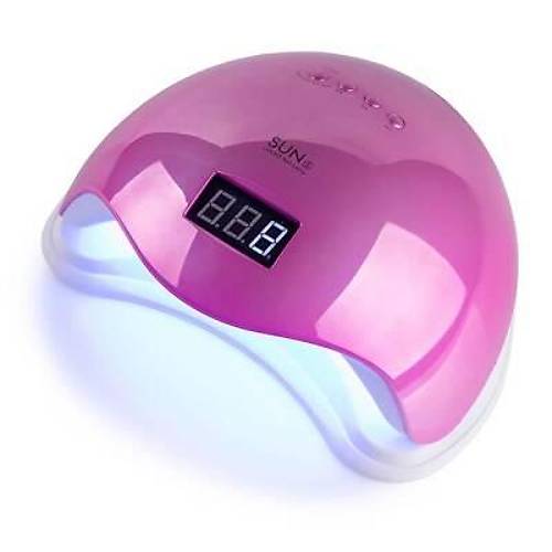 Sun 5 Plus 72W Kalıcı Oje ve Protez Tırnak Kurutucu - Pembe