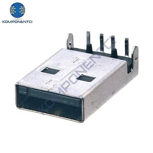 IC-264 USB Şase A Tip 90° Erkek Konnektör