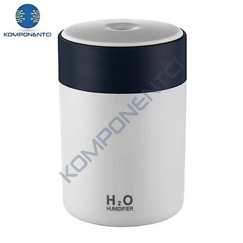 Divex USB Led Işıklı Hava Nemlendirici Colorful Humidifier Beyaz H-41