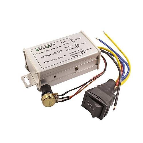 DC 10A 9-60V Hız ve Yön Kontrollü Motor Sürücü