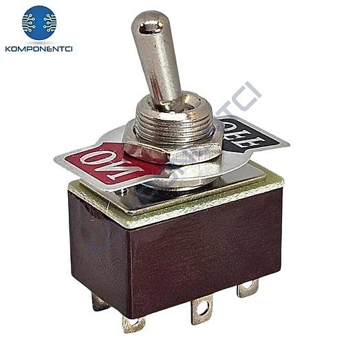 IC-151 Toggle Switch On-Off Ø12mm 6P KN3C-202P
