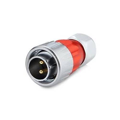 DH-20-C02PE-03-001 2-Pin Su Geçirmez Konnektör - Erkek