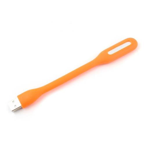 USB Led Işık Esnek Okuma Lambası - Turuncu