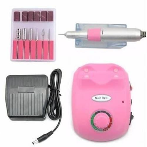 HC-601 Manikür Pedikür Tırnak Törpü Seti - Pembe