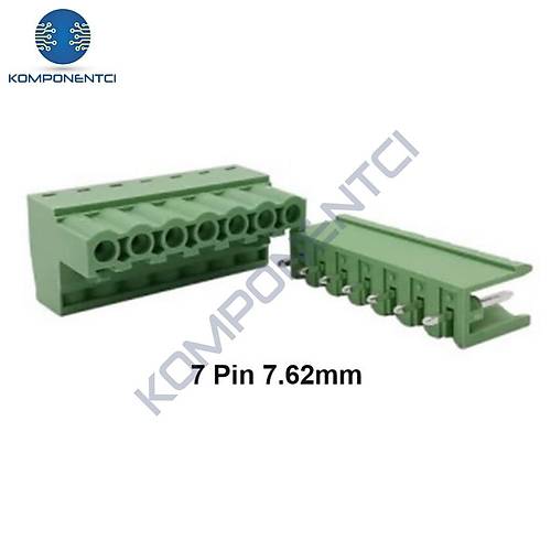 7 Pin 7.62mm Geçmeli 180C Takım Klemens