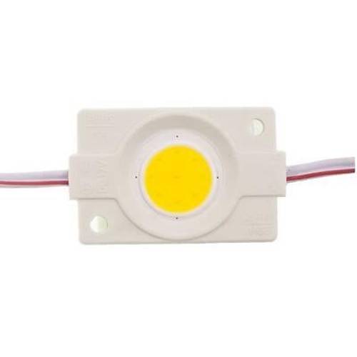 Tekli Su Gerçimez Cob Led Modülü - Beyaz 12V 2.4W