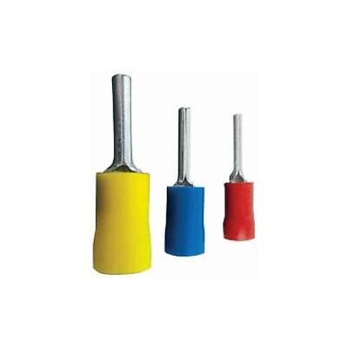 PTV 5.50-12 4.0-6.0 mm Sarı İğne Tip İzoleli Kablo Ucu 10 Adet