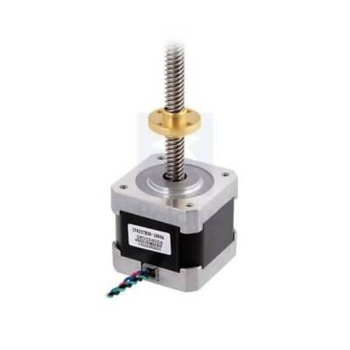 NEMA 17 38 cm Vidalı Milli Bipolar. 200 Adım. 42×38mm. 2.8V Step Motor - SY42STH38-1684A