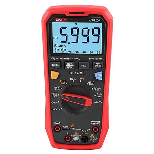 UNI-T UT61D+ Dijital Multimetre Ölçü Aleti