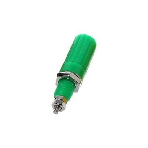 4mm Born Jak - Banana Yeşil Dişi Soket Vidalı