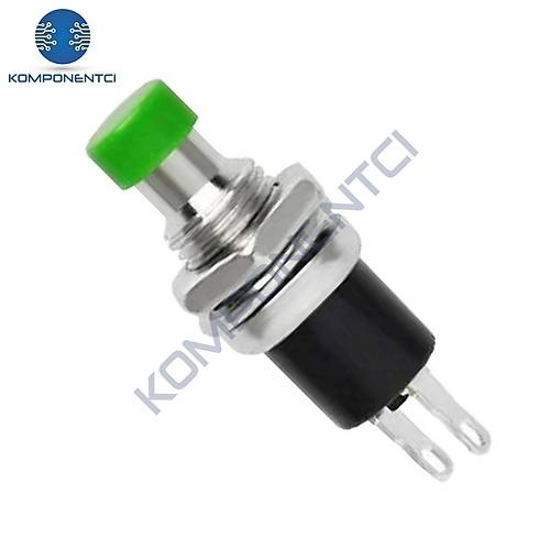 IC-177 Yeşil Diyafon Mini Buton 7mm PBS-105