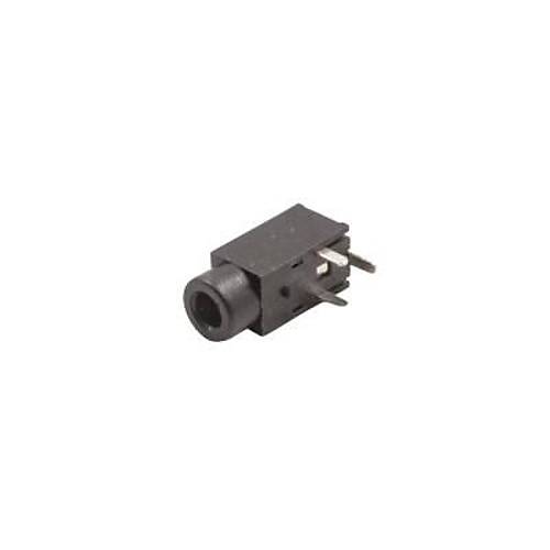 2.5mm Stereo Jack Dişi - Siyah