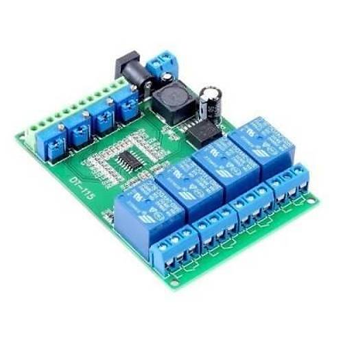 DC 24V 4-Kanal LM393 Voltaj Karşılaştırıcı Röle Modülü