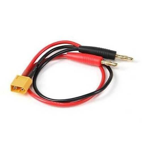 4mm Banana - Erkek XT60 Dönüştürücü 30cm Kablo