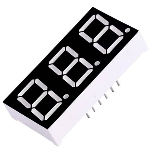 14mm 3'lü 7 Segment Display (Katot)