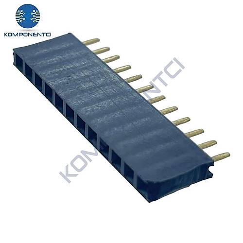 Dişi Pin Header 40 Pin 2.54mm 1x40 180° Tek Sıra