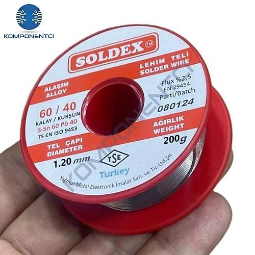 1.2mm 200 gr Soldex Lehim Teli