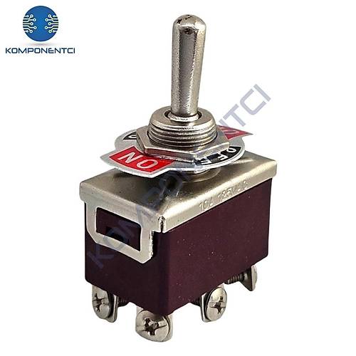 IC-158 Toggle Switch On-Off-On 6P Ø12mm KN3C-203