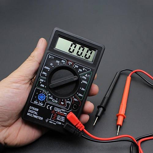 DT830B Dijital Ölçü Aleti Multimetre Problu