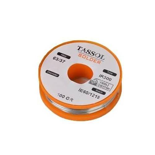 Tassol 0.75 mm 100gr Lehim Teli (%63 Kalay / %37 Kurşun)