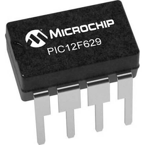 PIC12F629 PDIP-8 8-Bit 20Mhz Mikrodenetleyici