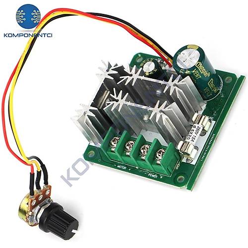 15A 6-90V PWM DC Motor Sürücü Motor Hız Kontrol Modülü