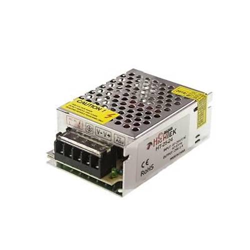 HT-1207 24V 1A Metal Kasa Güç Kaynağı