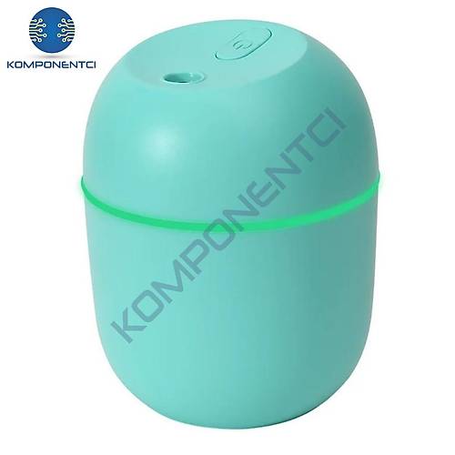 Divex 220ml Ultrasonik Hava Nemlendirici Humidifier Mavi H-57