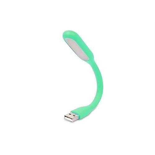 USB Led Işık Esnek Okuma Lambası - Yeşil
