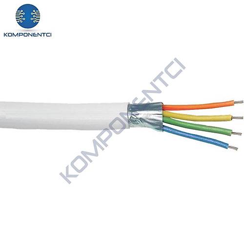 6'lı Diafon Kablosu 1m DT-6 (6 x 0.22m)