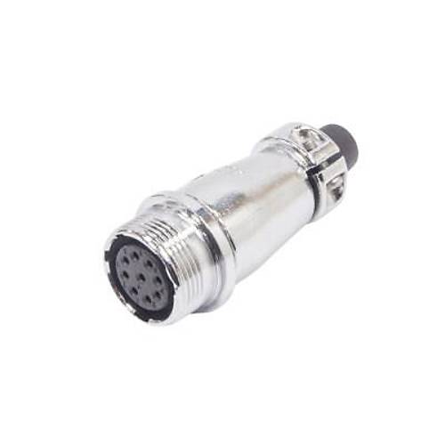 WS16 9 Pin 16mm Su Geçirmez Konnektör - Dişi