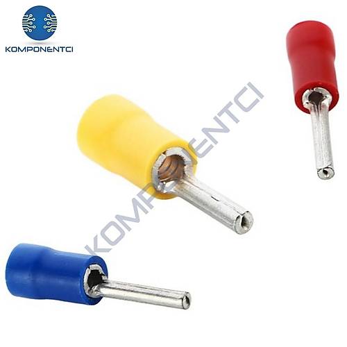 TMK-102 1.5-2.5mm2 İğne Tip İzoleli Kablo Ucu Mavi 200 Adet