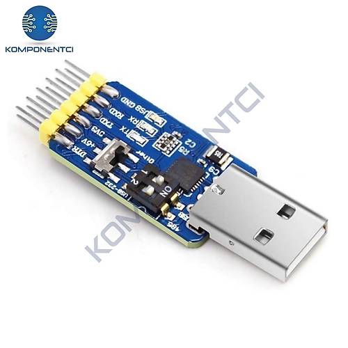 CP2102 6 in 1USB TTL/RS485/RS232, TTL-RS232/485 Seri Dönüştürücü Modül