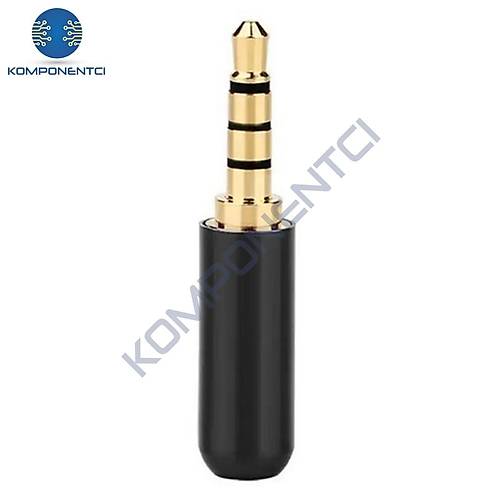 IC-261E 3.5mm Jak 4 Boğumlu Siyah